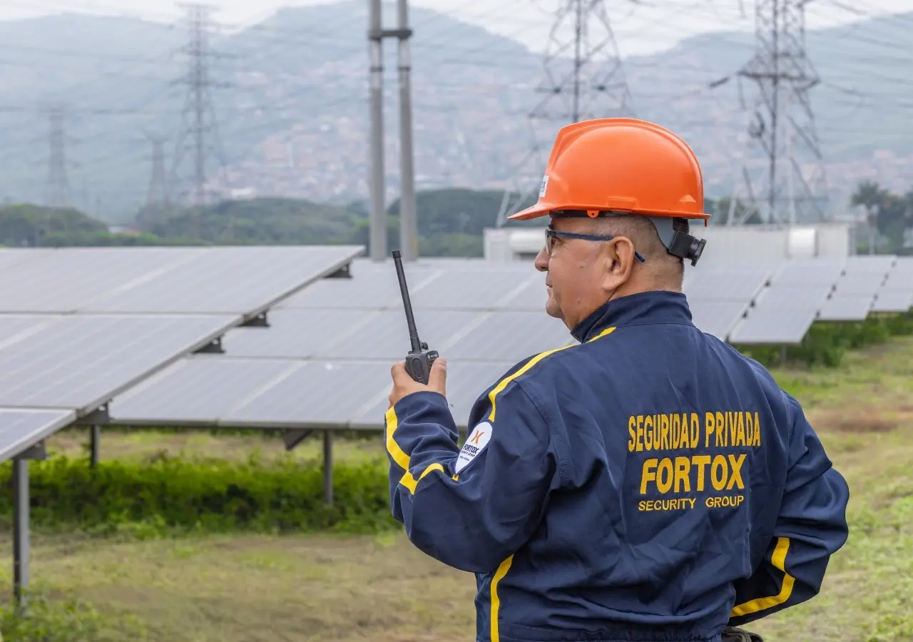 Infraestructura energética protegida por Fortox