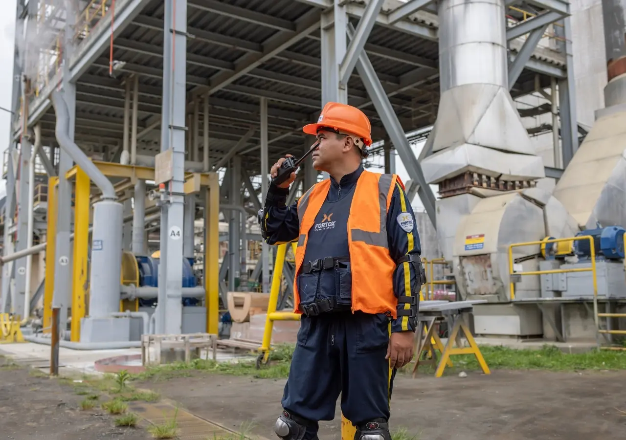 Planta de cemento con control operativo Fortox