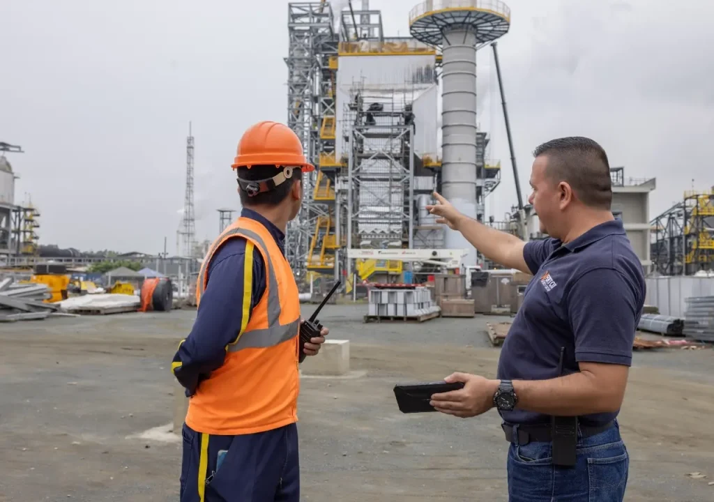 Planta industrial protegida con sistema Fortox en Colombia
